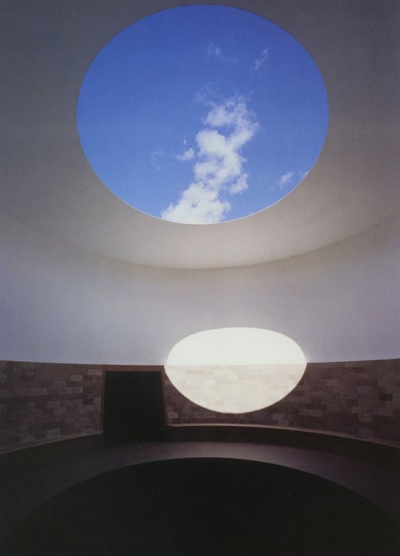 Turrell Roden Crater Detail of Sky Tunnell 1977-present